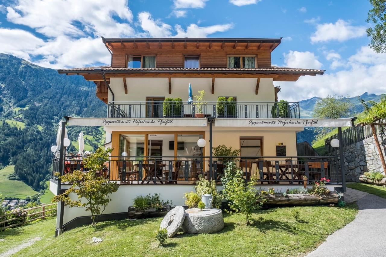 Апартаменти Hofschenke Pfeiftal - Almenrausch Сан-Мартіно Екстер'єр фото